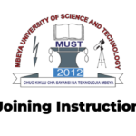 MUST Joining Instructions 2024-25 PDF Released