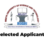 MUST Selected Applicants 2024-25 PDF Released