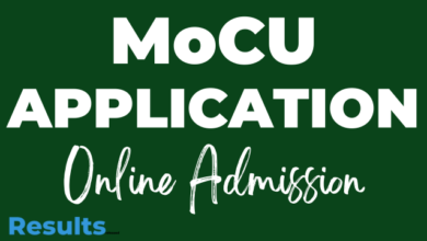 MoCU Online Admission 2024-25 Application