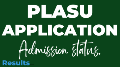 PLASU Online Admission Application 2024-25 List