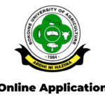 SUA Online Application 2024-2025 Admission