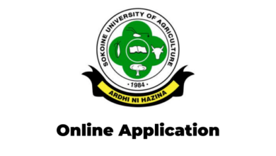 SUA Online Application 2024-2025 Admission