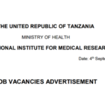 Call For Applications: 4 Vacancies Open at NIMR