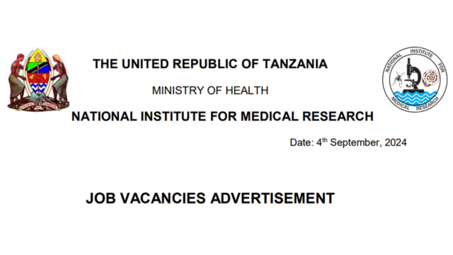 Call For Applications: 4 Vacancies Open at NIMR