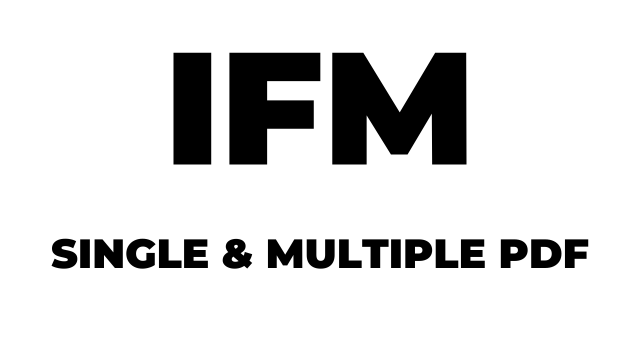 IFM Selection