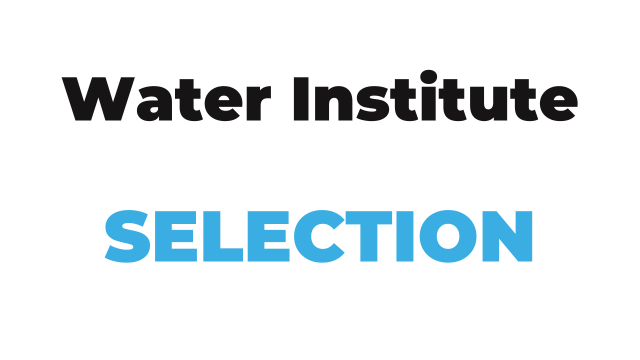 Water Institute Selection